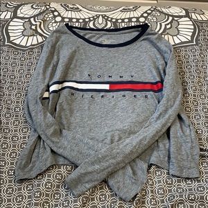 Tommy Hilfiger VINTAGE long sleeve crop top